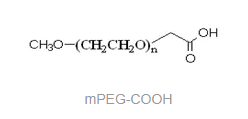 Methoxy-PEG-acid，mPEG-COOH，甲氧基-聚乙二醇-羧基
