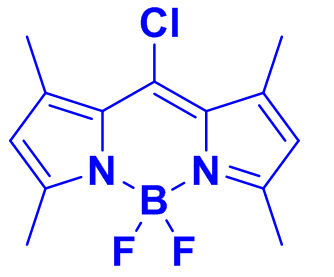 Bodipy500/515荧光染料  cas1414345-95-1的结构式  