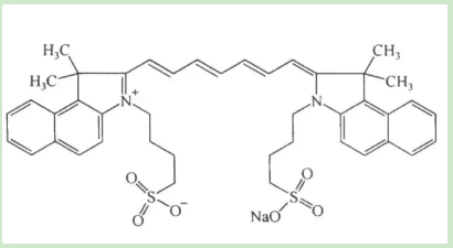 姜黄素-聚乙二醇-吲哚菁绿 