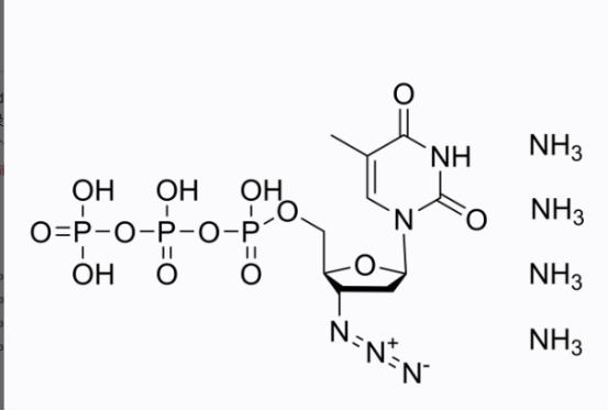 AZT triphosphate tetraammonium AZT triphosphate tetraammonium