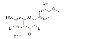 ROS活化氧Diosmetin-d3,香叶木素 -D3,CAS:1189728-54-8 ROS活化氧Diosmetin-d3,香叶木素 -D3,CAS:1189728-54-8