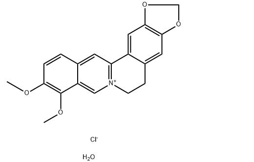 CAS:68030-18-2,Berberine chloride hydrate,盐酸黄连素水合物活化氧材料 CAS:68030-18-2,Berberine chloride hydrate,盐酸黄连素水合物活化氧材料