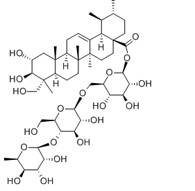 活化氧积雪草苷，Asiaticoside，CAS：16830-15-2，分子式C48H78O19