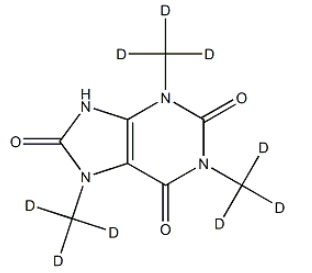 活化氧材料1,3,7-TrimethyluricAcid-d9，CAS号:117490-42-3，分子量:219.245456002