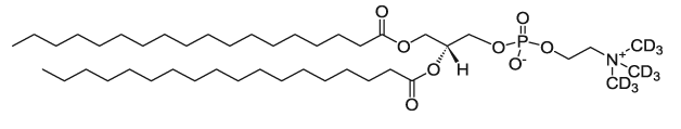 18:0 PC-d9|1,2-distearoyl-sn-glycero-3-phosphocholine-N,N,N-trimethyl-d9 18:0 PC-d9|1,2-distearoyl-sn-glycero-3-phosphocholine-N,N,N-trimethyl-d9