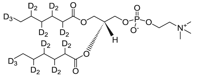 06:0 PC-d22|1,2-dihexanoyl-d22-sn-glycero-3-phosphocholine 06:0 PC-d22|1,2-dihexanoyl-d22-sn-glycero-3-phosphocholine