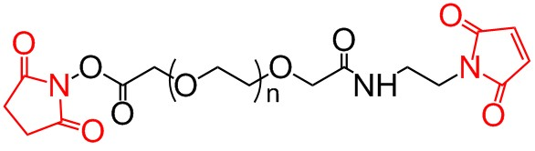NHS-PEG-MAL、马来酰亚胺-聚乙二醇-活性酯、NHS聚乙二醇MAL NHS-PEG-MAL、马来酰亚胺-聚乙二醇-活性酯、NHS聚乙二醇MAL