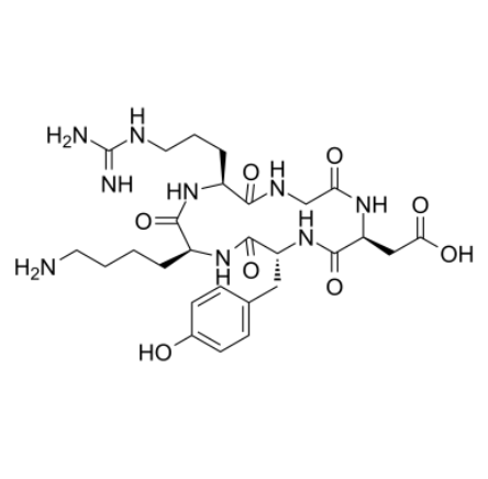 Cyclo(-Arg-Gly-Asp-D-Tyr-Lys) trifluoroacetate salt Cyclo(-Arg-Gly-Asp-D-Tyr-Lys) trifluoroacetate salt