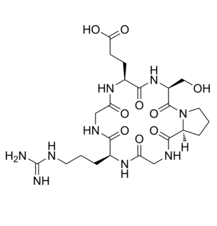 Cyclo(-Gly-Arg-Gly-Glu-Ser-Pro) trifluoroacetate salt Cyclo(-Gly-Arg-Gly-Glu-Ser-Pro) trifluoroacetate salt