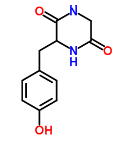 3-(4-Hydroxybenzyl)-2,5-piperazinedione 3-(4-Hydroxybenzyl)-2,5-piperazinedione