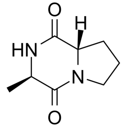 Cyclo(D-Ala-L-Pro) Cyclo(D-Ala-L-Pro)