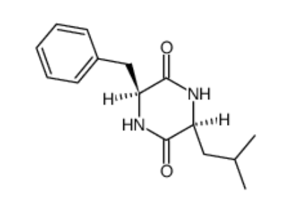 Cyclo(-L-Leu-L-Phe) Cyclo(-L-Leu-L-Phe)