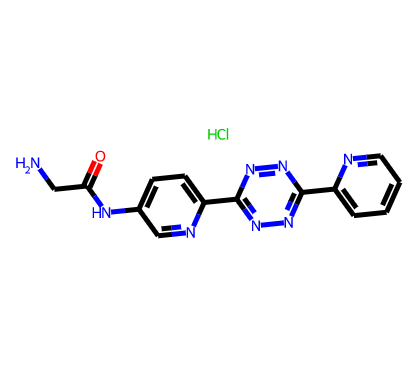 NH2CH2CONH-Py2-Tetrazine HCl Salt NH2CH2CONH-Py2-Tetrazine HCl Salt