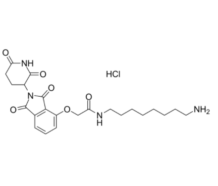 Thalidomide-O-amido-C8-NH2 hydrochloride Thalidomide-O-amido-C8-NH2 hydrochloride