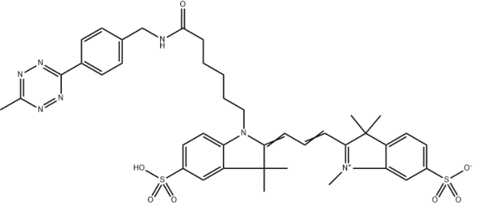 diSulfo-Cyanine3 Me-tetrazine diSulfo-Cyanine3 Me-tetrazine