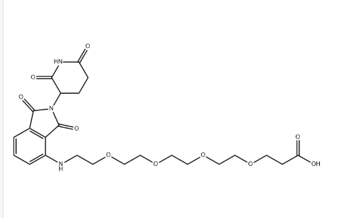 Pomalidomide-PEG4-COOH