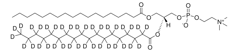18:0-18:0-d35 PC，CAS:327178-88-1，1-硬脂酰-2-硬脂酰-d35-sn-甘油-3-磷酸胆碱