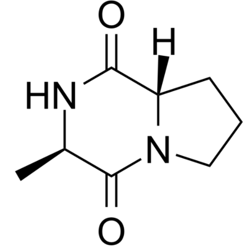 Cyclo(D-Ala-L-Pro) Cyclo(D-Ala-L-Pro)