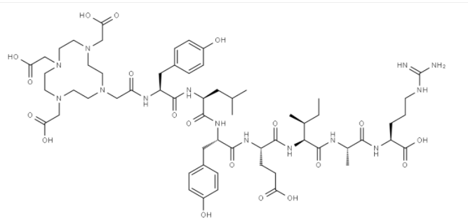 DOTA-Tyr-Leu-Tyr-Glu-Ile-Ala-Arg-OH DOTA-Tyr-Leu-Tyr-Glu-Ile-Ala-Arg-OH
