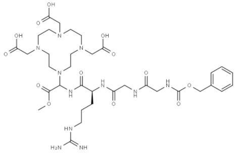 Heptapeptide Z-GGRDOTA 