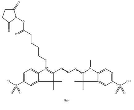 Sulfo-Cy3 NHS 酯 Sulfo-Cy3 NHS 酯